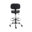 Boss Office Products B16245-Bk Be Well Medical Spa Drafting Stool With Back