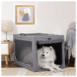 Petsfit Travel Pet Home Indoor/Outdoor, Black, 36 x 24x 23 inches (L x W x H)