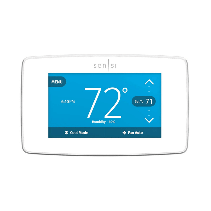 Emerson Sensi Touch Wi-Fi Smart Thermostat With Touchscreen Color Display, Works With Alexa