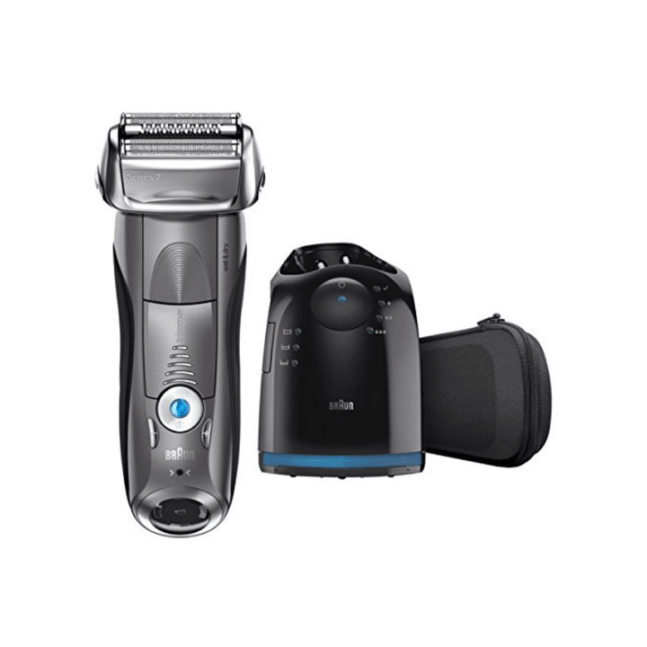 Braun Electric Razor for Men, Series 7 7865CC Electric Shaver With Precision Trimmer, Rechargeable, Wet & Dry Foil Shaver-Toolcent®