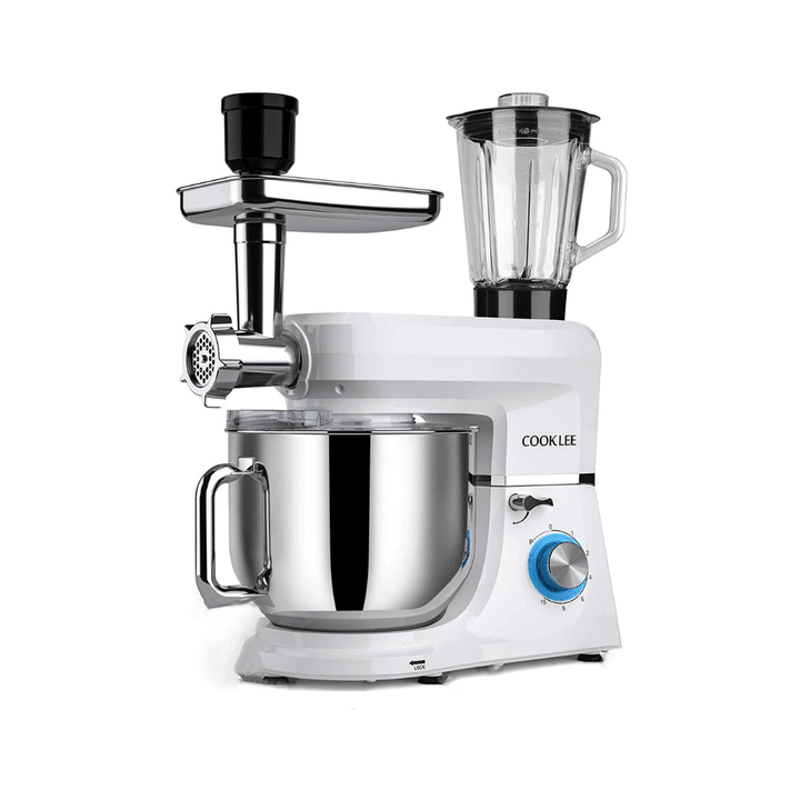 Cooklee 6 In 1 Stand Mixer, Multifunctional Electric Kitchen Mixer With 9 Accessories-Toolcent®