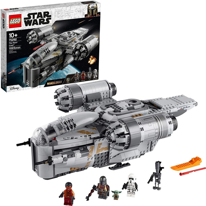 LEGO Star Wars: The Mandalorian The Razor Crest 75292 Building Kit, New 2020 (1,023 Pieces)-Toolcent®