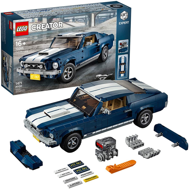 Lego Creator Expert Ford Mustang 10265 Building Kit (1471 Pieces)-Toolcent®