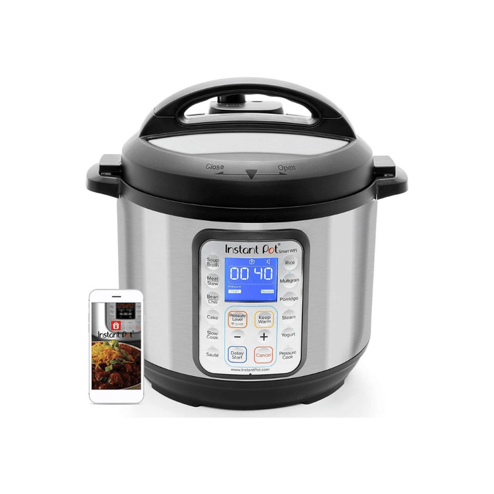 Instant Pot Smart WiFi 8-in-1 Electric Pressure Cooker And Warmer 6 Quart 13 One Touch Programs-Toolcent®