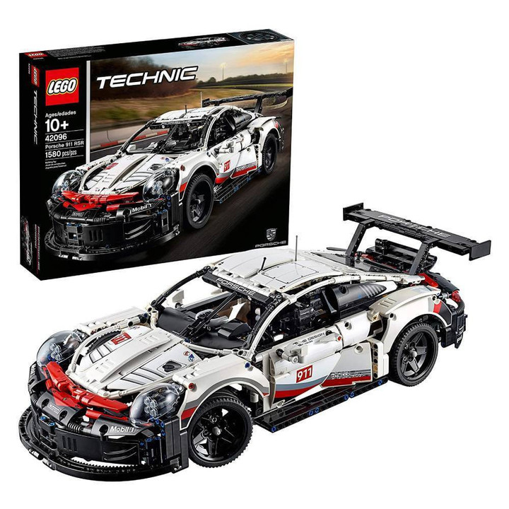 LEGO Technic Porsche 911 RSR 42096 Race Car Building Set Stem Toy (1,580 Pieces)-Toolcent®