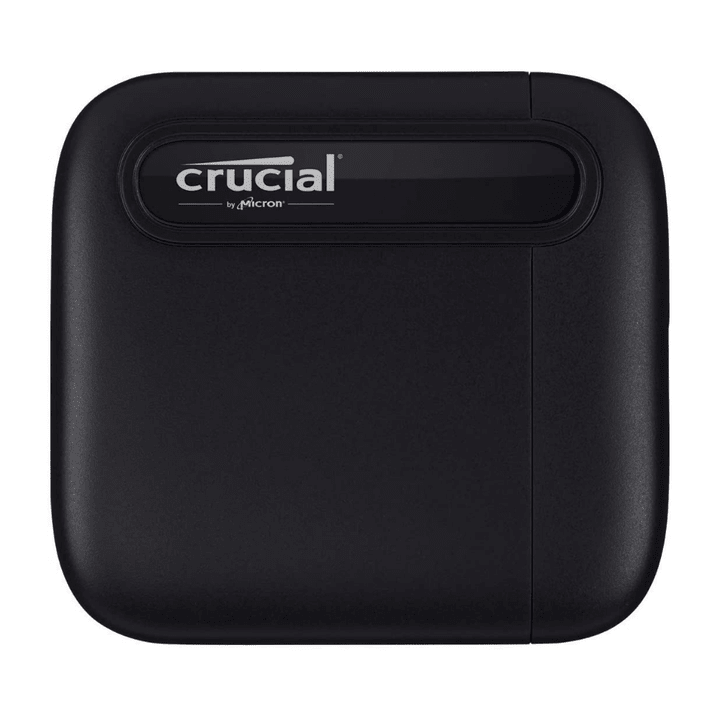 Crucial X6 1TB Portable SSD, Up to 540MB/s, USB 3.2, External Solid State Drive, USB-C - CT1000X6SSD9