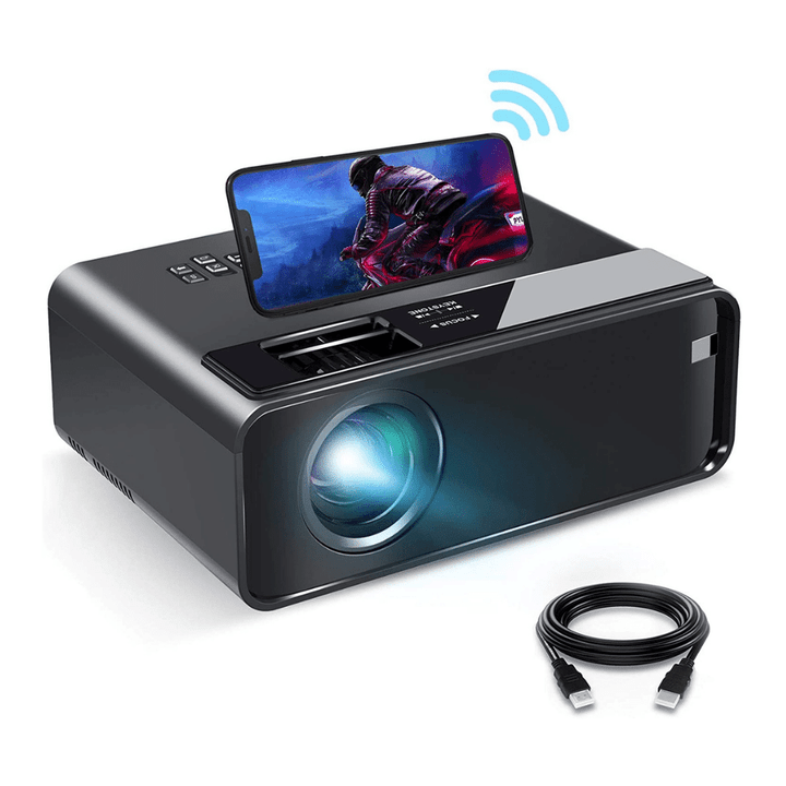 Elephas 2021 Upgrade WiFi Movie Projector with Synchronize Smartphone Screen