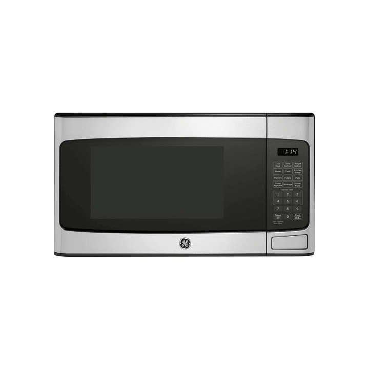 GE Appliances 1.1 Cubic Foot Countertop Microwave, Stainless Steel