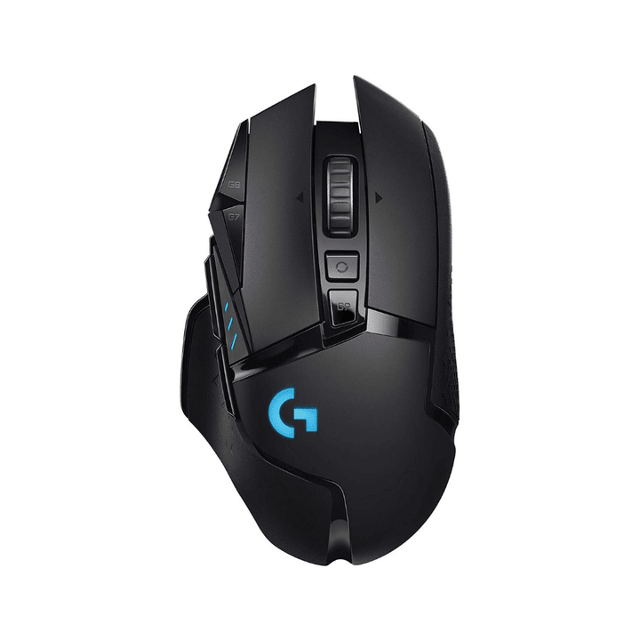 Logitech G502 Light-speed Wireless Gaming Mouse, PowerPlay Compatible, Black