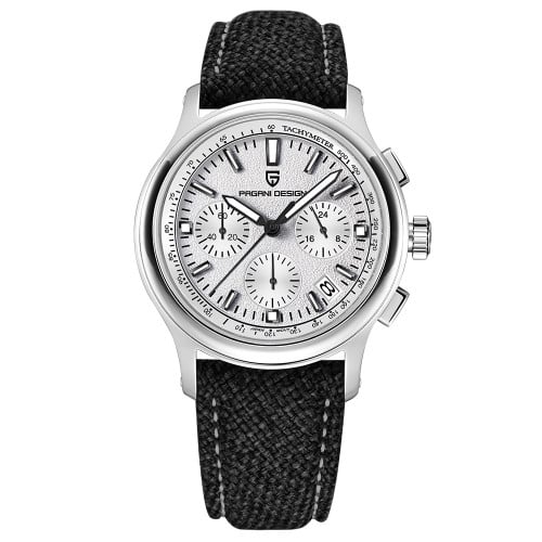 PAGANI DESIGN New Stainless Steel Bezel Men Quartz wristwatches Luxury Sapphire Glass Chronograph Japan TMI VK63 Movement Watch Men reloj hombre PD-1781