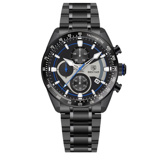 BENYAR Top Brand New Men Watches Luxury Waterproof Sport Quartz Watch Men Clock Reloj Hombre BY-5201