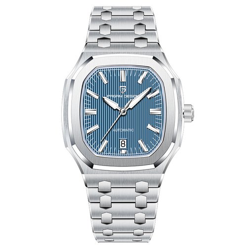 PAGANI DESIGN PD‑YS033 New Men's Watches Peacock SL1621 Automatic Mechanical Wrist Watch for Men, 39mm Dial, Waterproof Stainless‑Steel Watch