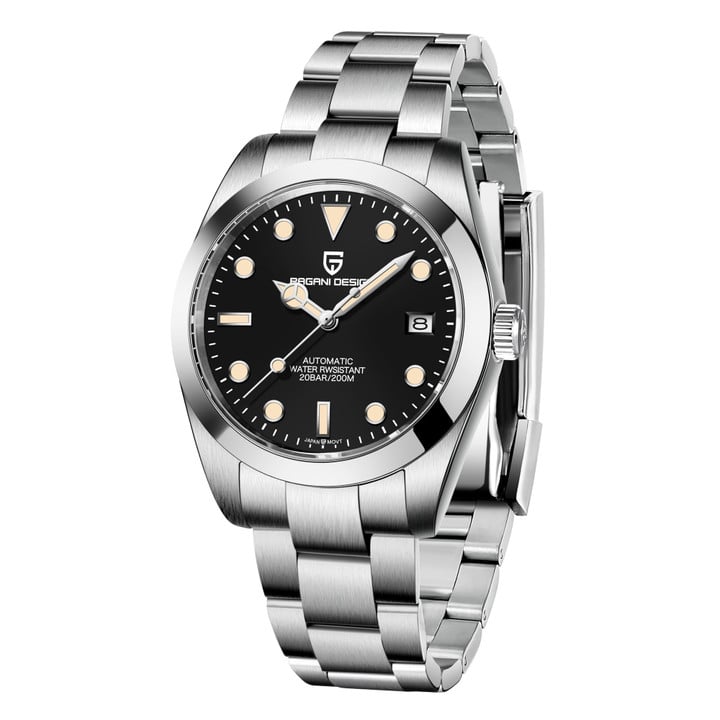 PAGANI DESIGN New Men Mechanical Wristwatches Top Brand Sapphire Glass 200M Waterproof Automatic Watch for Men relogio masculino PD-1692
