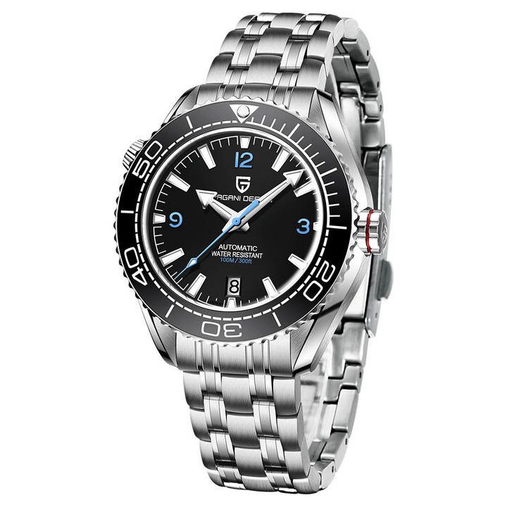 PAGANI DESIGN Top Brand Sports Men Mechanical Wristwatch Ceramic Bezel Waterproof Automatic Watch New Sapphire Glass Watches Men PD-1679
