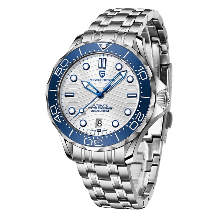 PAGANI DESIGN Men's Mechanical Watches Luxury Sapphire Automatic watch for men NH35 Dive clock man Reloj Hombre 2022 PD-1685