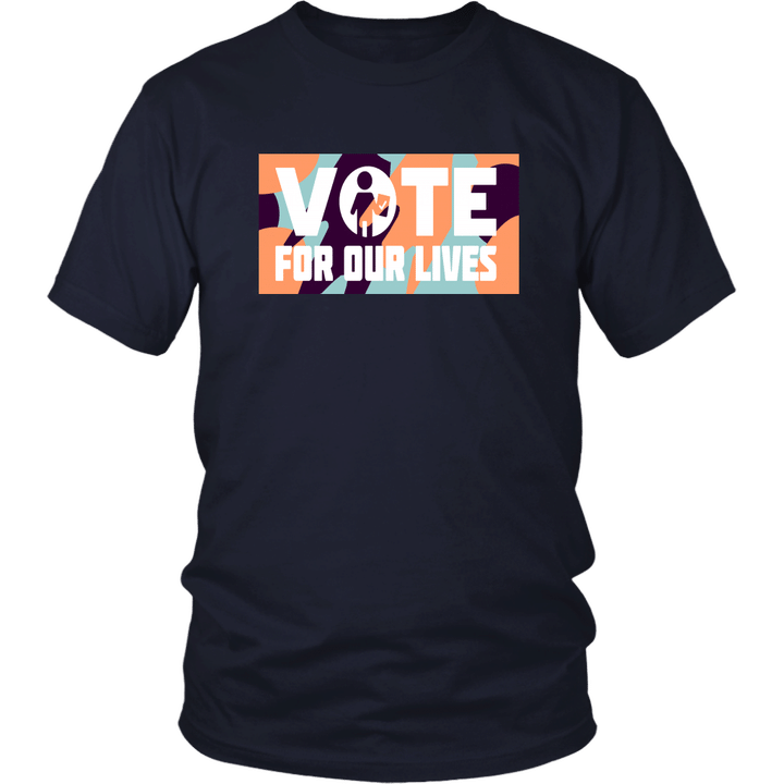'Vote For Our Lives' t-shirt Warriors coach Steve Kerr wears 'Vote For Our Lives' t-shirt to Game 2 of NBA Finals