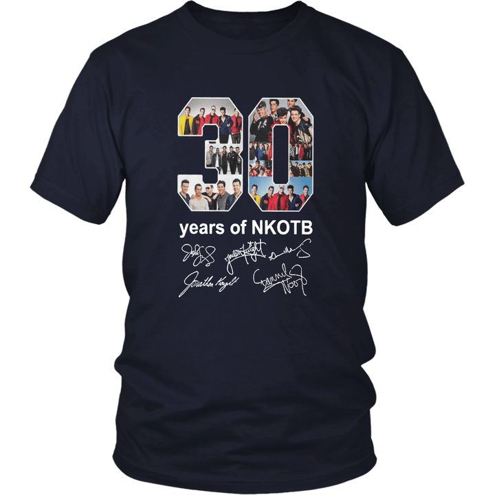 30 Years Of NKOTB Shirt NSYNC Band