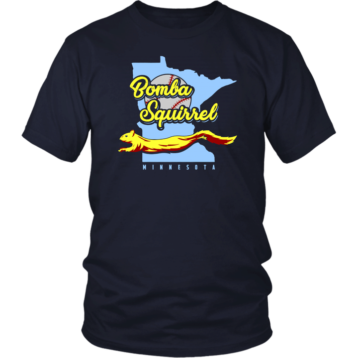 BOMBA SQUIRREL SHIRT - This Minnesota Squirrel Goes Nuts For Bombas - Minnesota Twins
