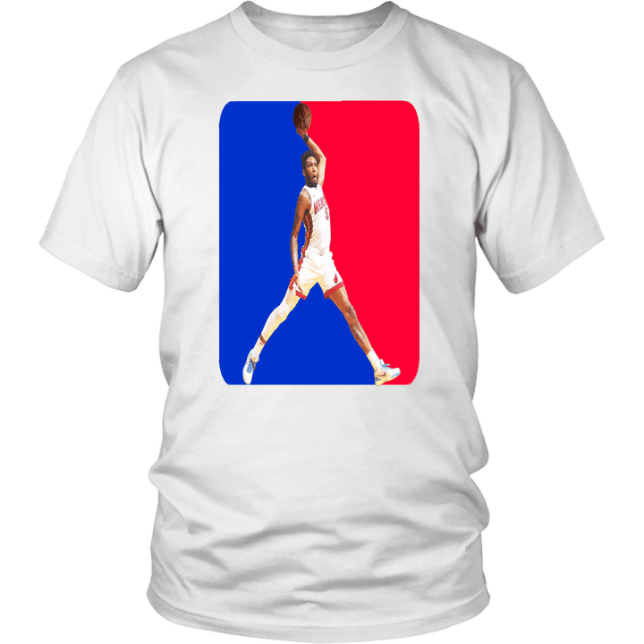 Derrick Jones Jr New NBA Logo Shirt Derrick Jones Jr. Shocks the Heat Crowd After EPIC Dunk