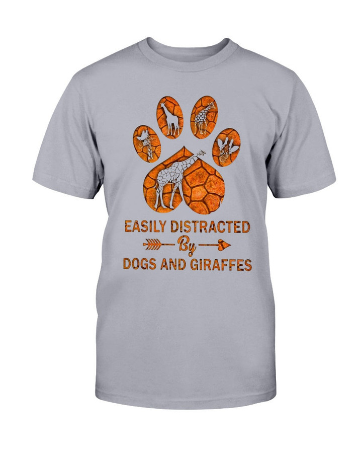 Easily Distracted By Dogs And Giraffes Shirt