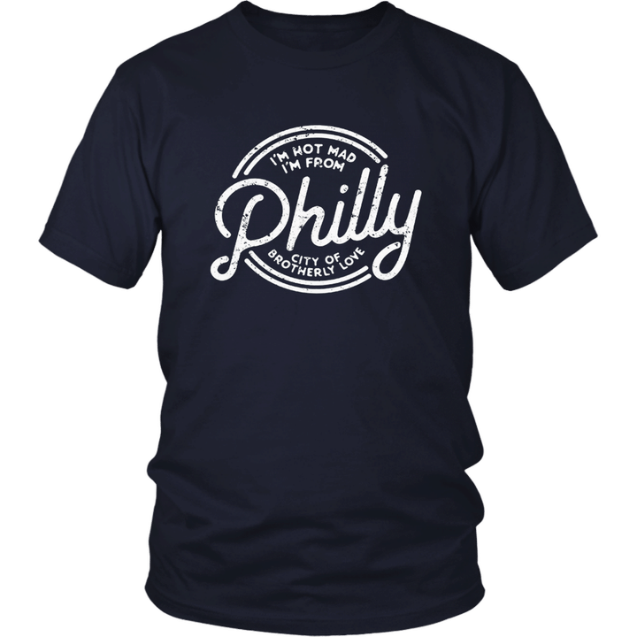 Funny I'm Not Mad I'm From Philly T-Shirt Philadelphia Eagles
