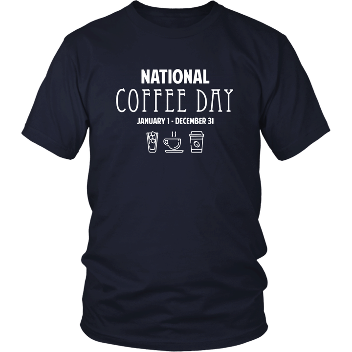 National Coffee Day Shirt Coffee Lover Gift