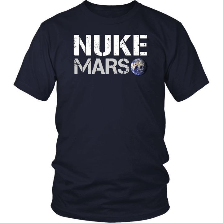 NUKE MARS T-SHIRT Elon Musk