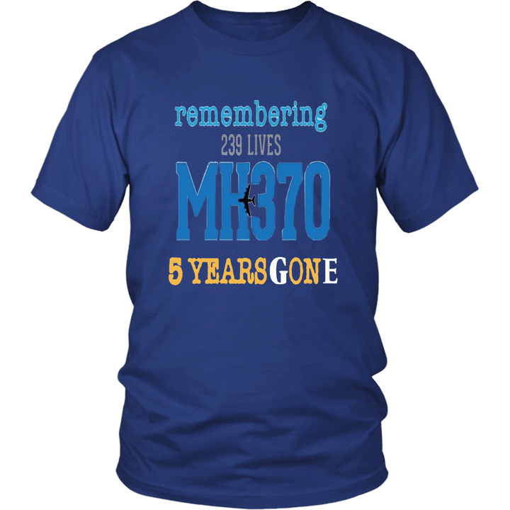 Remembering 239 Live MH370 5 Years Gone shirt