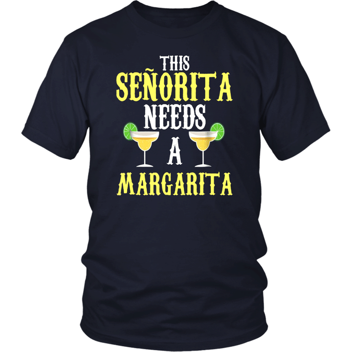 Senorita Margarita - Cinco De Mayo Drinking Party Shirts