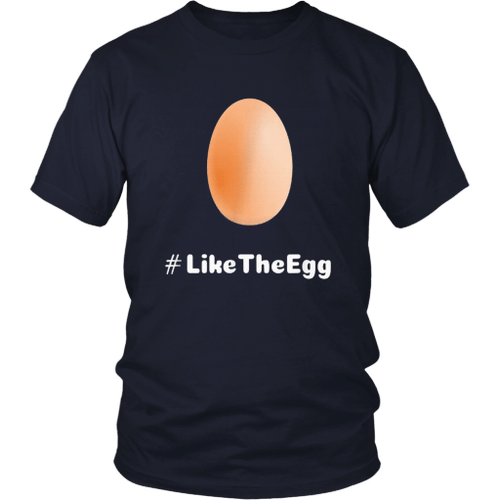 #Like the Egg Funny World Record Viral T-shirt