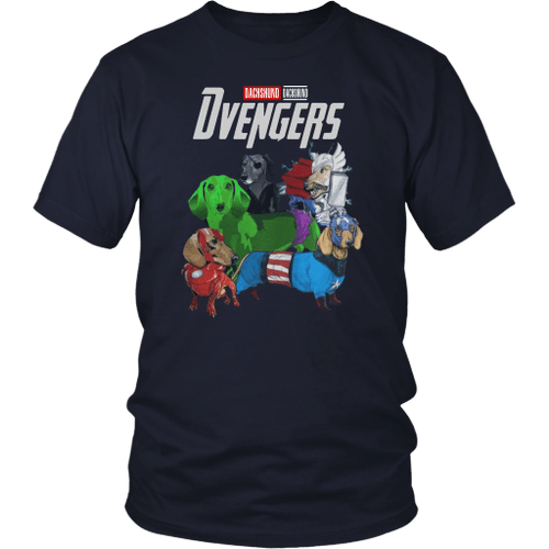 DVENGERS SHIRT DACSHUND - SHIRT Avengers EndGame Dog Version shirt