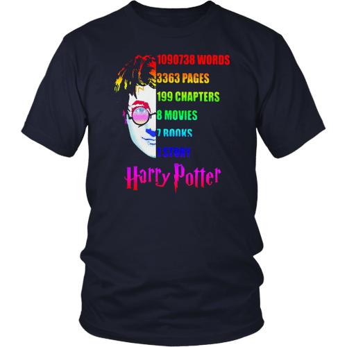 Harry Potter Facts Infographic lgbt pride 2019 Shirt SUPPORT LGBT