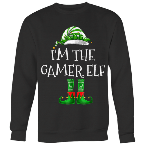 I'm The Gamer Elf Matching Family Group Christmas TShirt