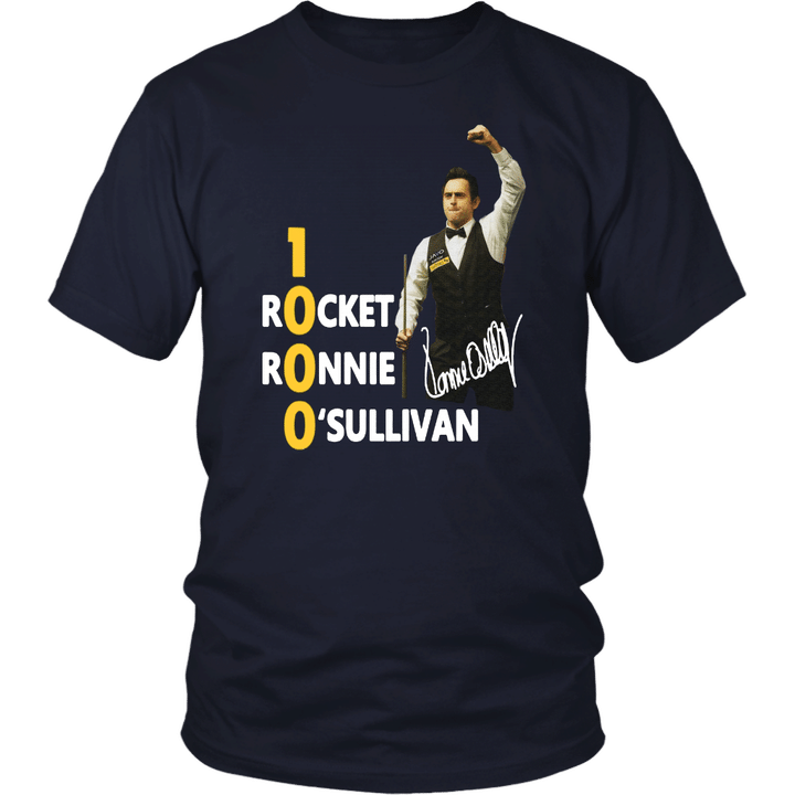1000 ROCKET RONNIE O'SULLIVAN SHIRT - Ronnie O'Sullivan reaches 1,000 career centuries in Players Championship win