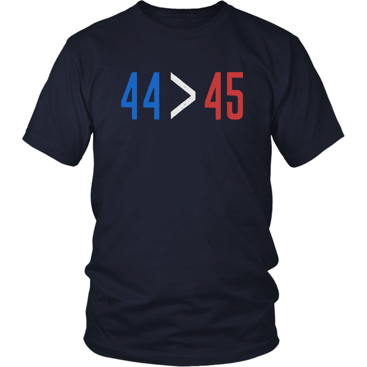 44 is Greater Than 45 T-Shirt for Midterm Election T-Shirt Steve Kerr - Golden State Warriors