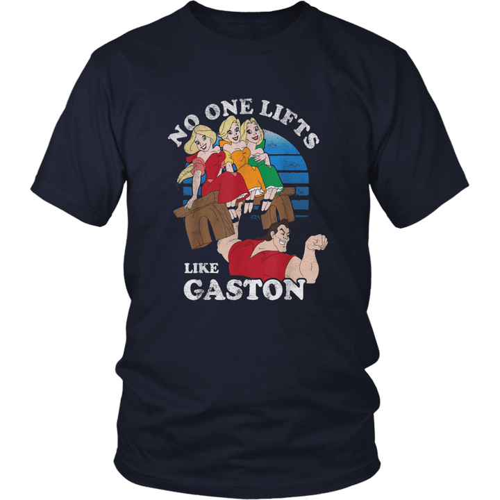 Beauty And The Beast Lifts Like Gaston T-shirt