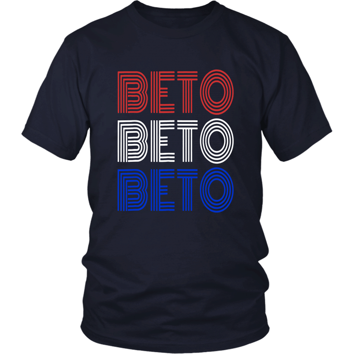 Beto Tshirt Red White Blue Retro Election Shirt - Vote Beto Election T-Shirts