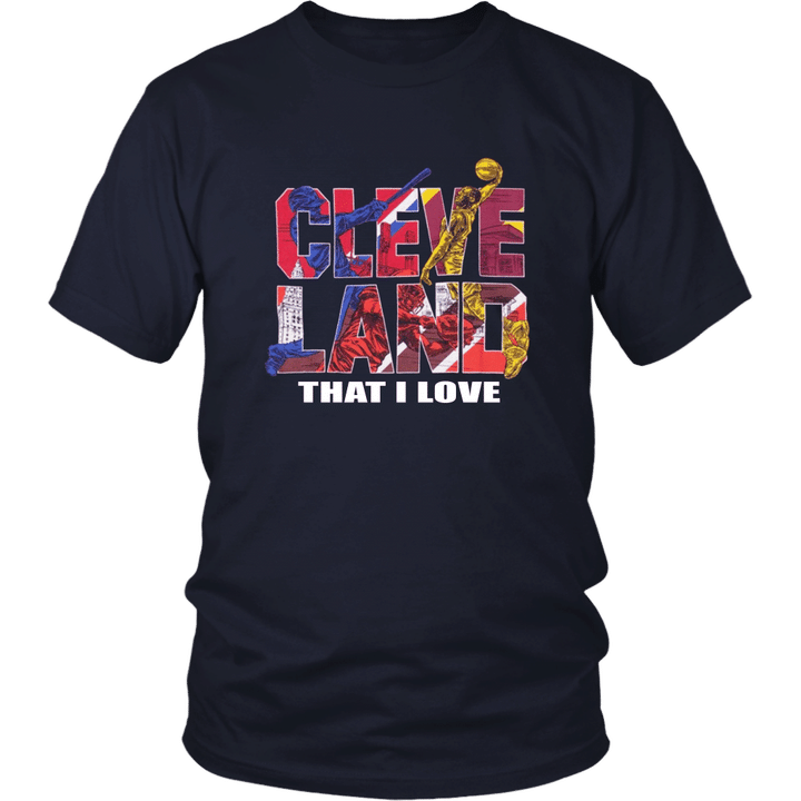 Cleveland That I Love Shirt Cleveland Browns