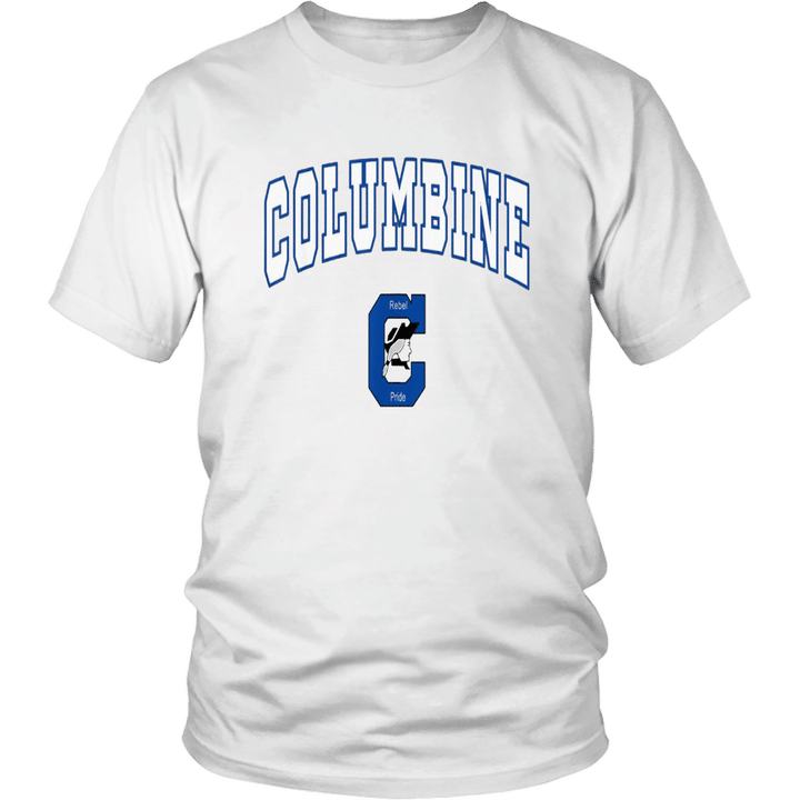 Columbine Senior High School Rebels T-Shirt C2