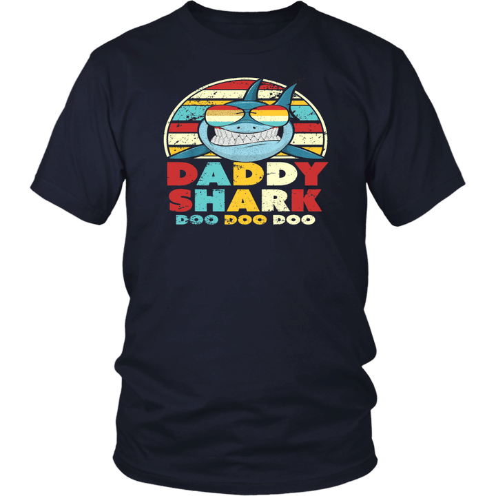 Daddy Shark T-Shirt Doo Doo Doo