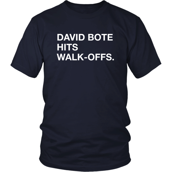David Bote Hits Walk-Offs Shirt