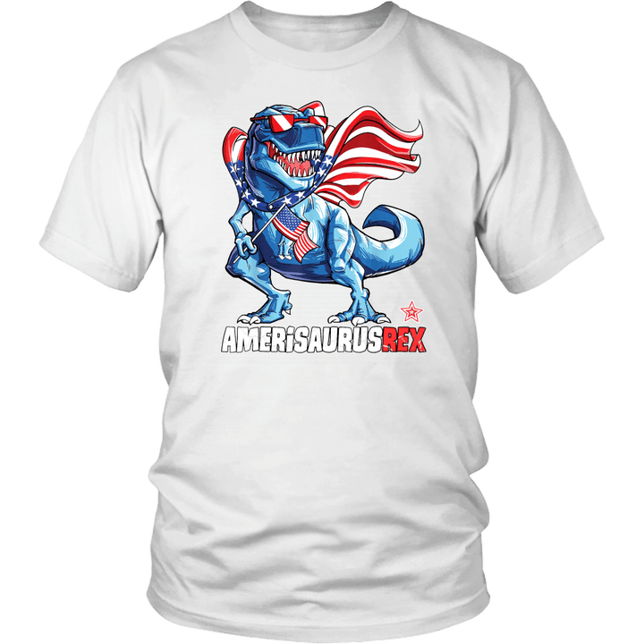 Dinosaur 4th of July T shirt