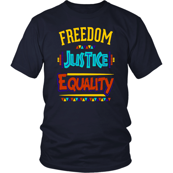 FREEDOM JUSTICE EQUALITY SHIRT Shirt made to match Jordan 9 Dream It Do It 9 Sneaker's tee