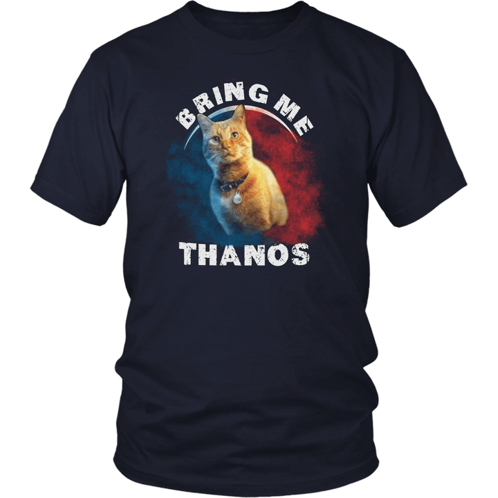 Funny Goose Cat - Bring Me Thanos Shirt Capitan Marvel