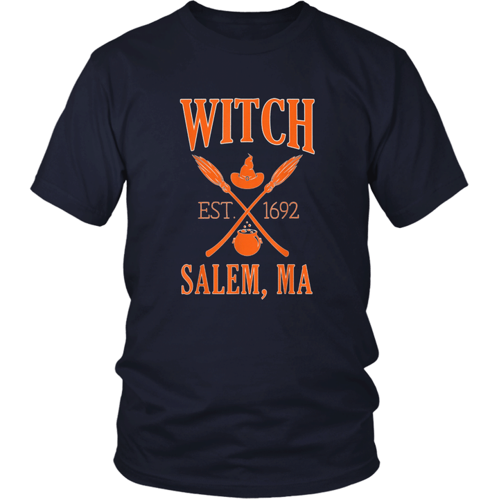 Funny Halloween Witch Salem Long Sleeve Tshirt