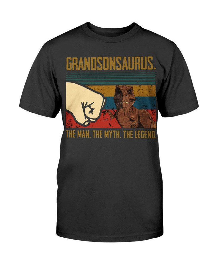 Grandson Saurus the man the myth the legend vintage shirt