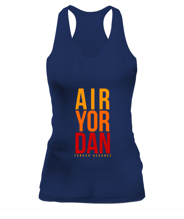 He’s Air Yordan Shirt Yordan Alvarez - Houston Ast - Women's Tank - Racerback