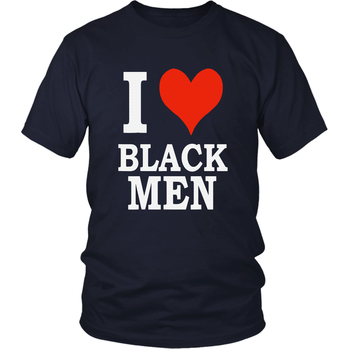 I Love Black Men T-shirt Black is Beautiful Black Pride