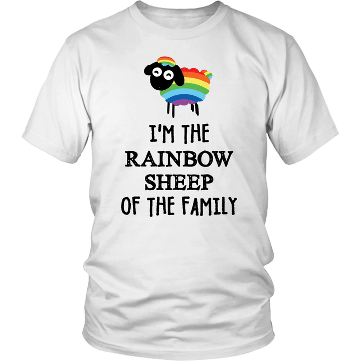 I'm The Rainbow Sheep Of The Family Shirt Shaun the Sheep