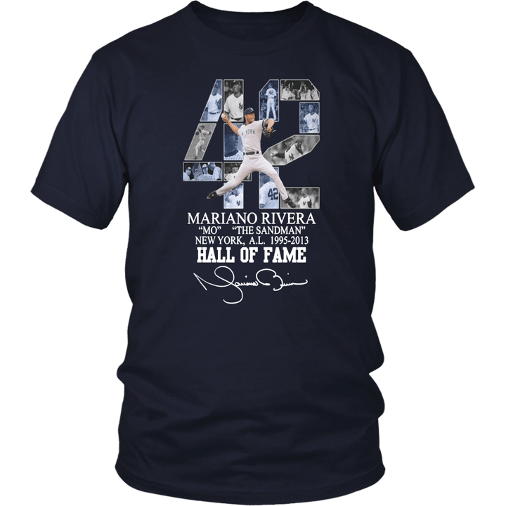 Mariano Rivera 42 New York Yankees Signature Shirt